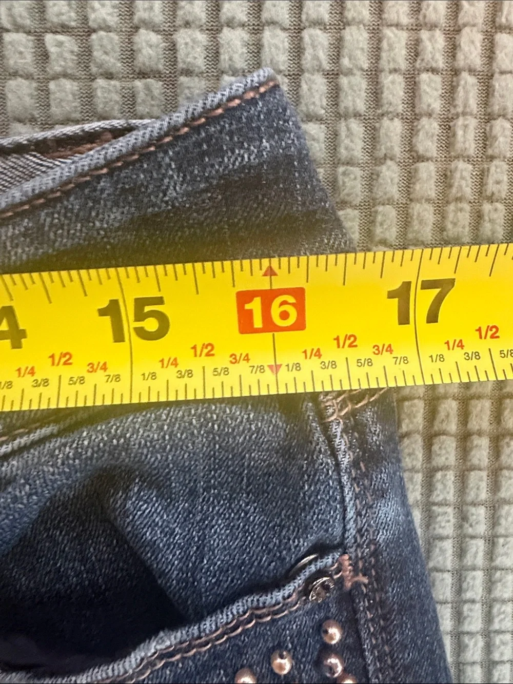 Studded Bootcut Jeans - Picture 4 of 8